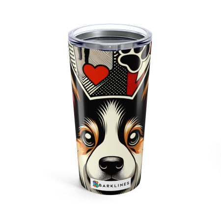 Cardigan Welsh Corgi - 20 oz. Tumbler - By Rufus Barkley