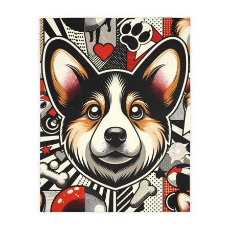 Cardigan Welsh Corgi - Throw Blanket - By Rufus Barkley